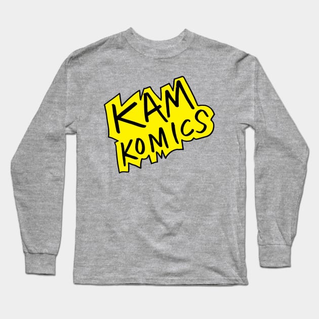 Kam Komics_art shrit Long Sleeve T-Shirt by Kam Komics 